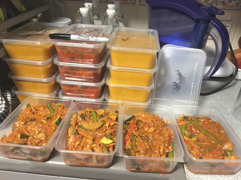 PREPARED VEGAN MEALS ON THE DETOX